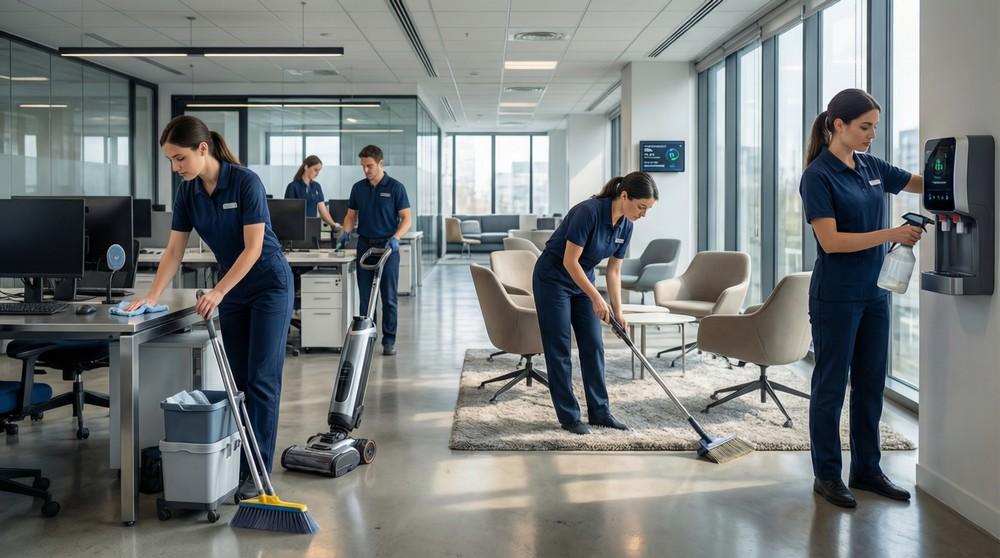 Локальный клининг-сервис (B2B) с фокусом на офисы и коворкинги