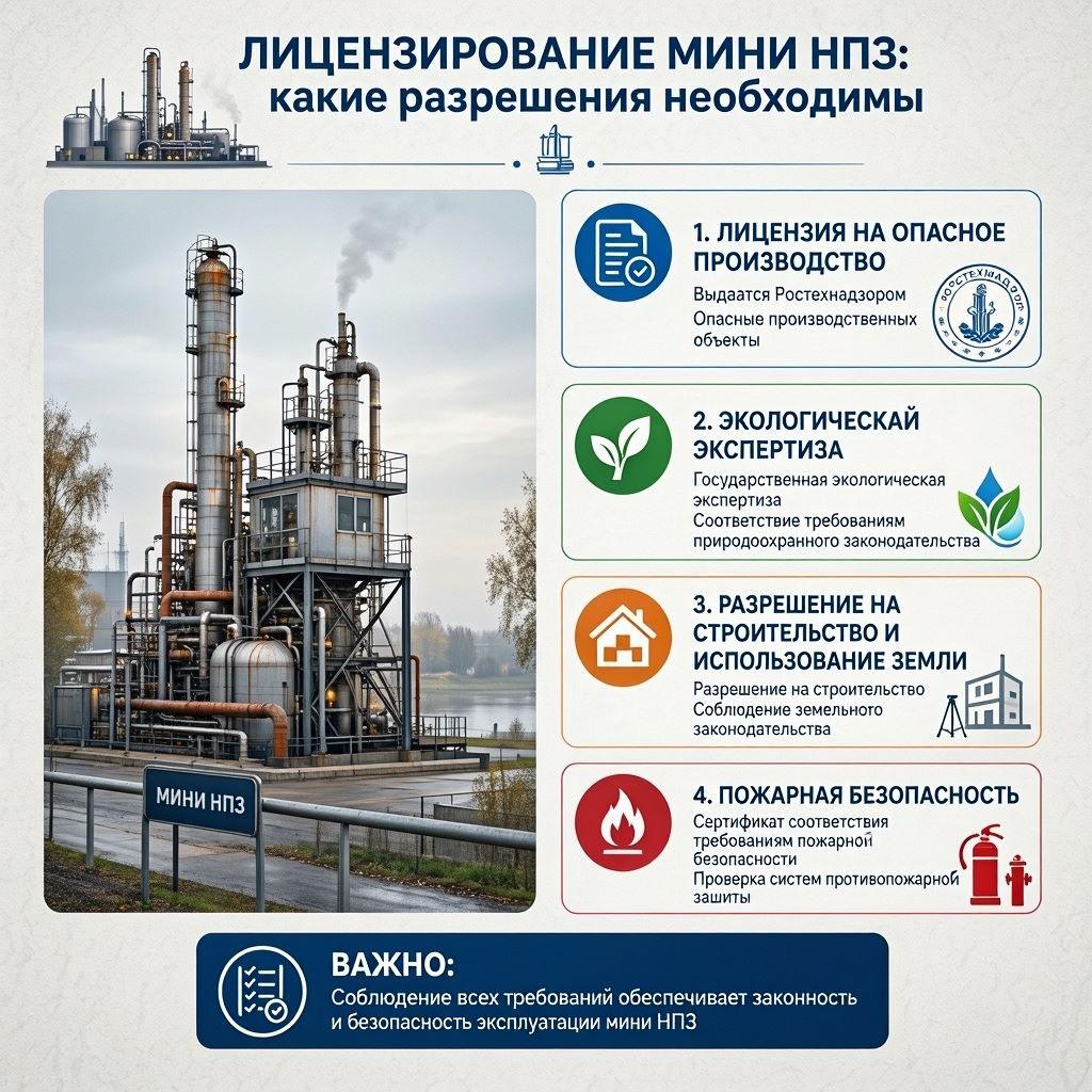Лицензирование мини-НПЗ