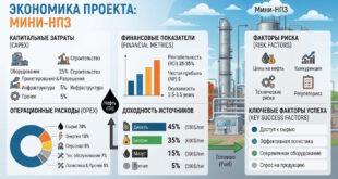 Мини‑НПЗ 5–50 тыс. т/год: пошаговый разбор экономики проекта для начинающих инвесторов