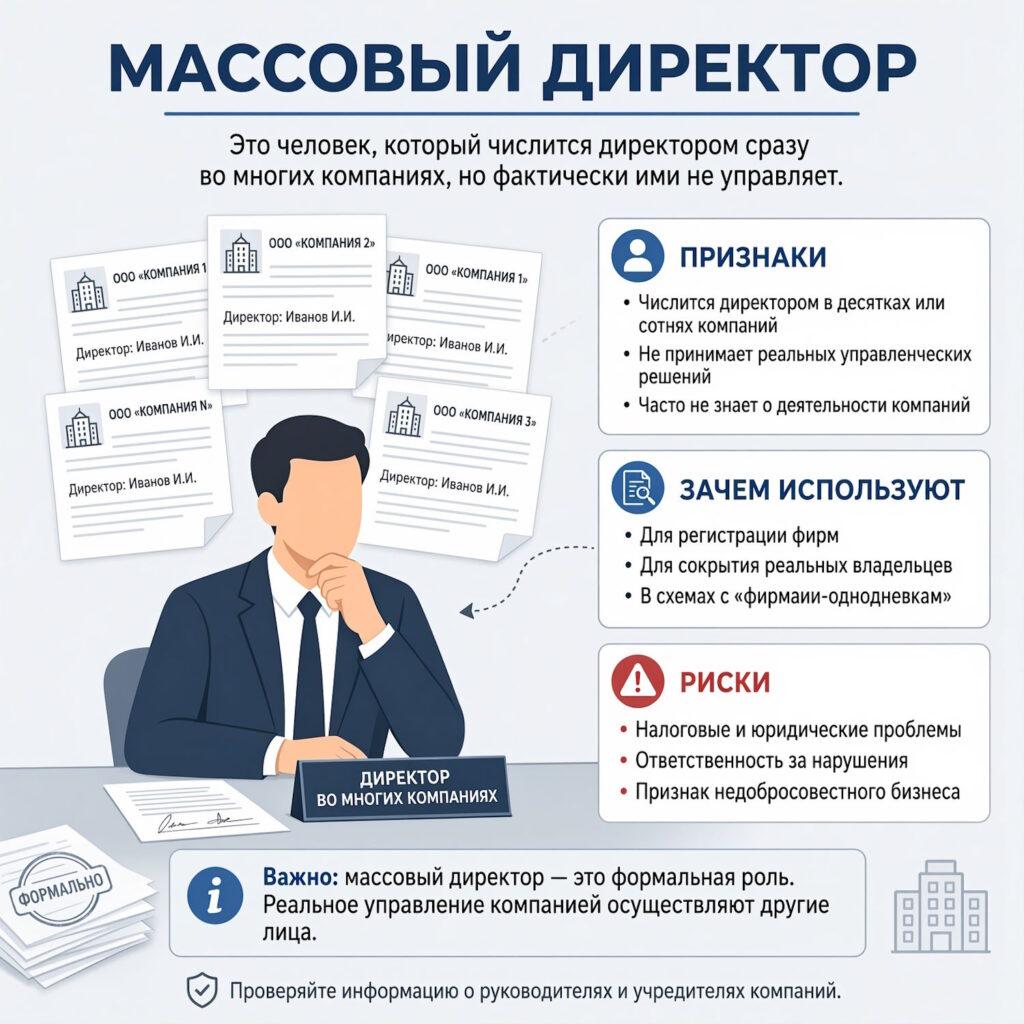 Определение массового директора