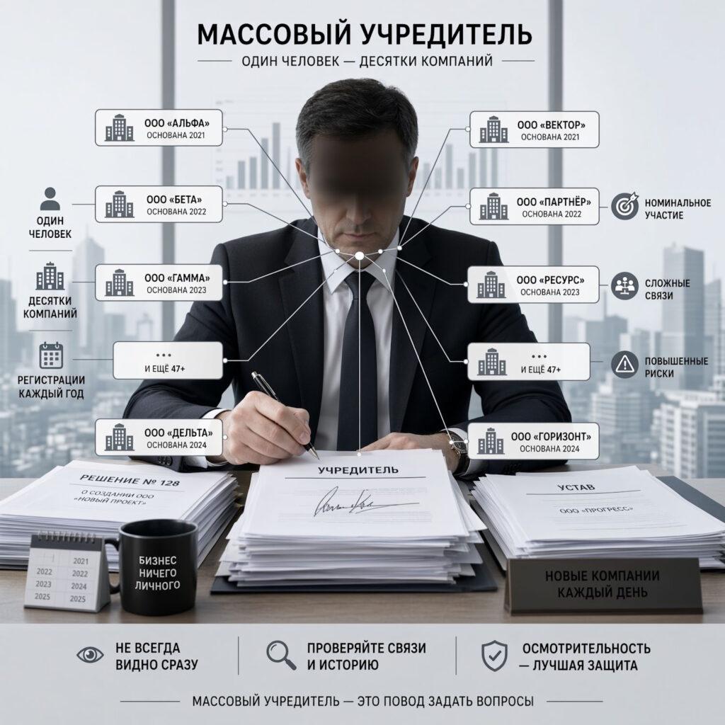 Определение массового учредителя