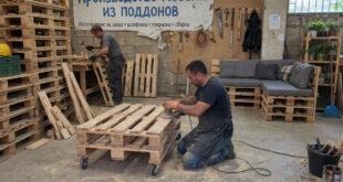 Бизнес по производству мебели из поддонов
