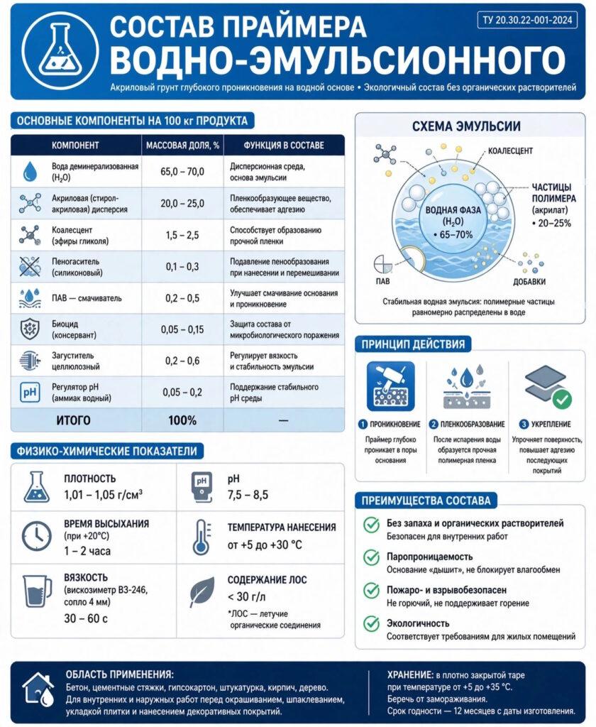 Водно-эмульсионный праймер